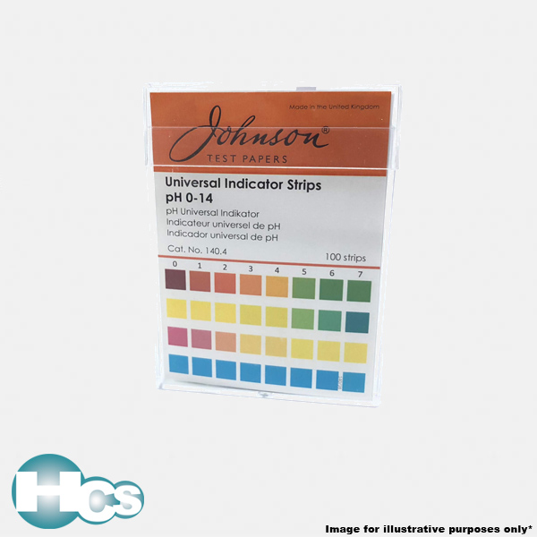 Indicator Paper Colour Chart
