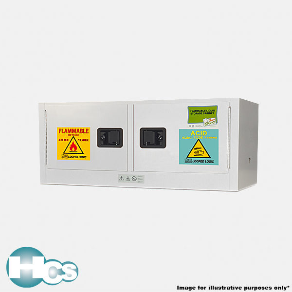 Dual Storage Flammable Acid Safety Cabinet For Corrosives