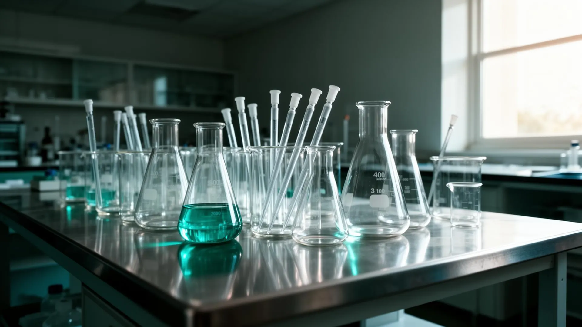 Laboratory glassware and instruments